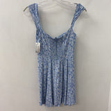 REFORMATION WOMEN'S DRESS blue white 4