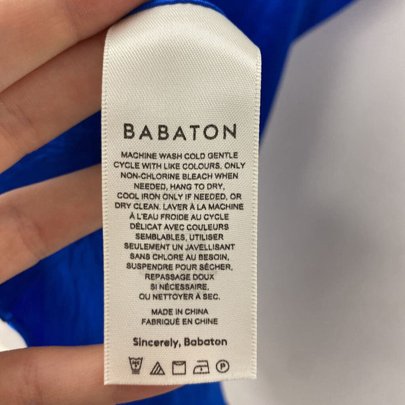 BABATON WOMEN'S DRESS royal blue XS