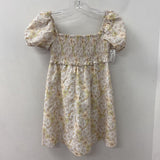 SUNDAY BEST WOMEN'S DRESS beige white yellow S