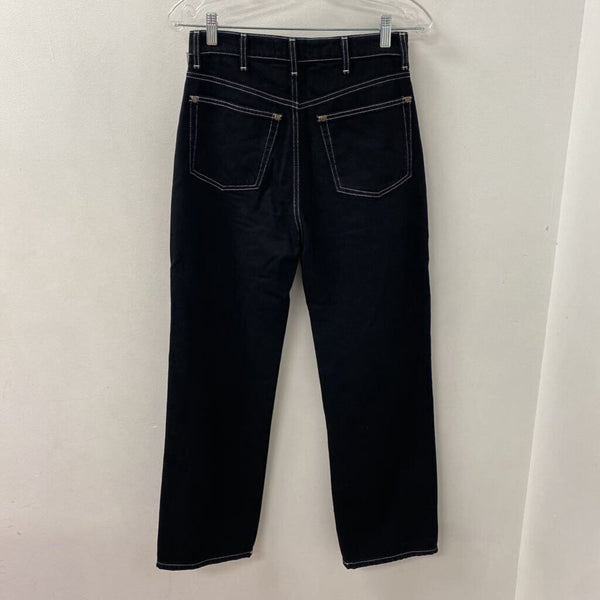 REFORMATION WOMEN'S JEANS black white XS/26