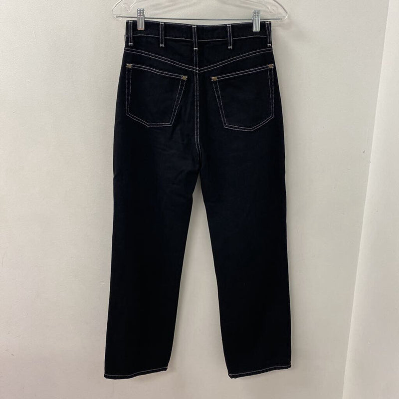 REFORMATION WOMEN'S JEANS black white XS/26