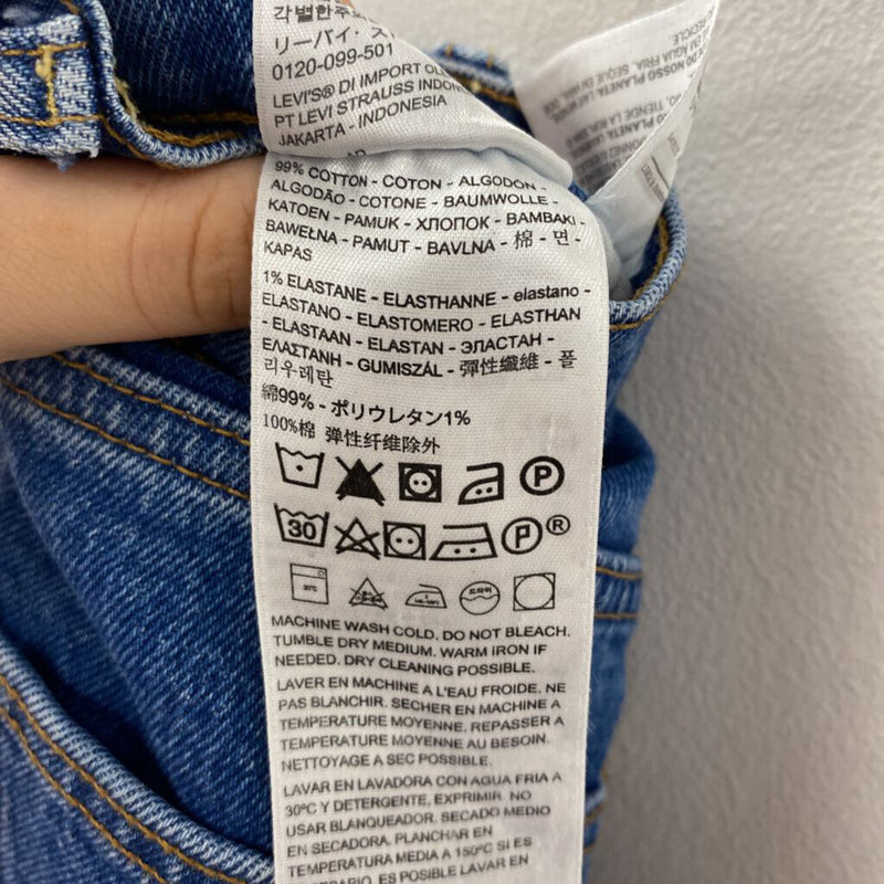 LEVI WOMEN'S JEANS blue S/27
