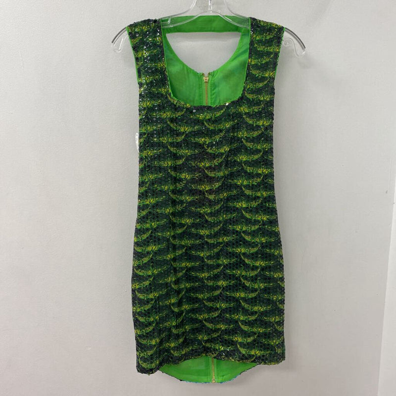 VERSACE for H&M WOMEN'S PARTY DRESS greens lime 4