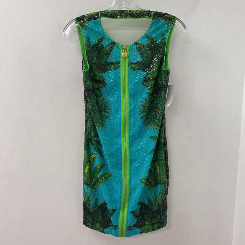 VERSACE for H&M WOMEN'S PARTY DRESS greens lime 4