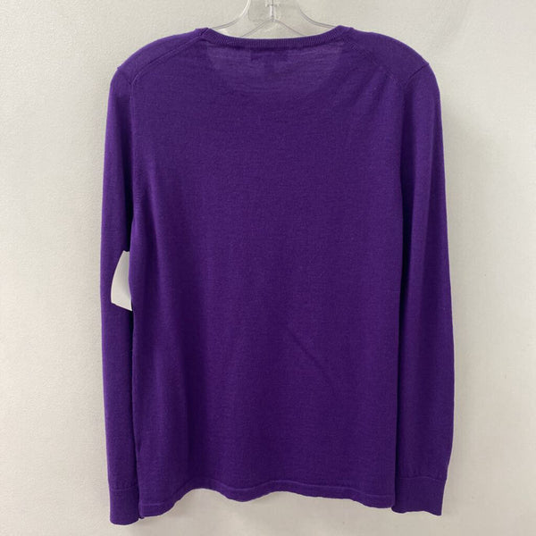 Lord & Taylor WOMEN'S SWEATER purple XL