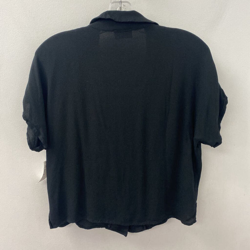 Frank and Oak WOMEN'S BLOUSE/SHIRT black M