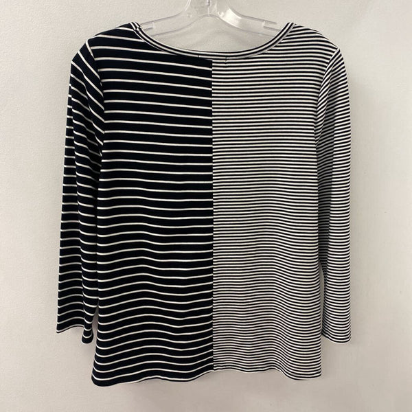 HABITAT WOMEN'S TOP black white S