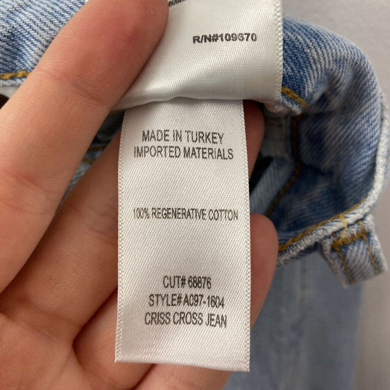 AGOLDE WOMEN'S JEANS blue S/27