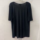LANE BRYANT WOMEN'S PLUS TOP black 18/20