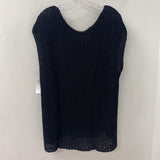 EILEEN FISHER WOMEN'S PLUS TOP black 3X
