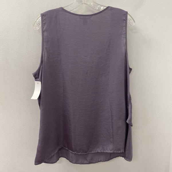 TOMMY HILFIGER WOMEN'S BLOUSE/SHIRT purple XL