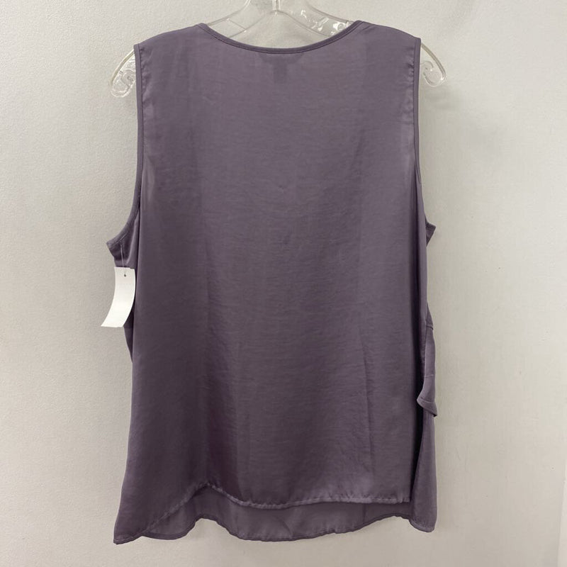 TOMMY HILFIGER WOMEN'S BLOUSE/SHIRT purple XL