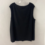 LAURA WOMEN'S PLUS TOP black 3X