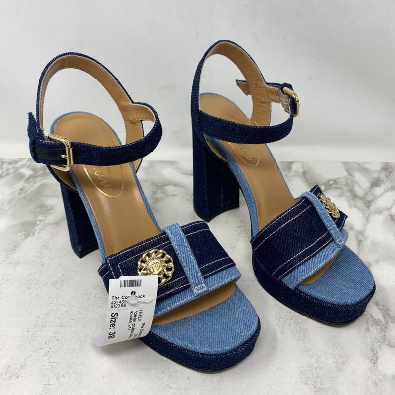 BROWNS COUTURE WOMEN'S HEELS blues 38