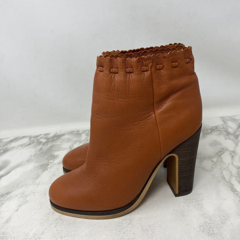 SEE BY CHLOE WOMEN'S BOOTS tan 37.5