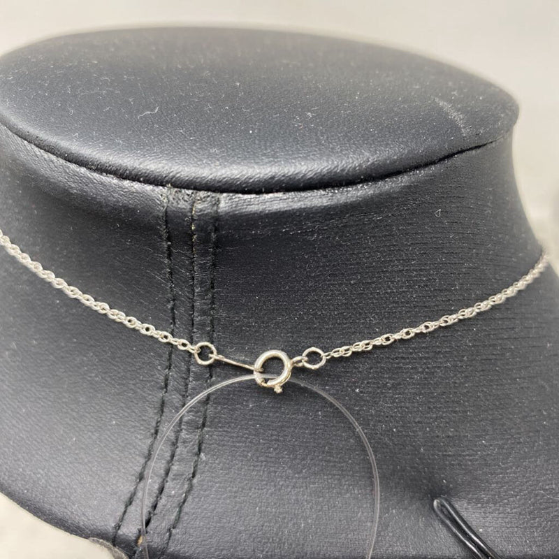 925 WOMEN'S NECKLACE blue silver