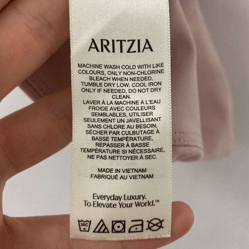 ARITZIA WOMEN'S TOP pink 2XS