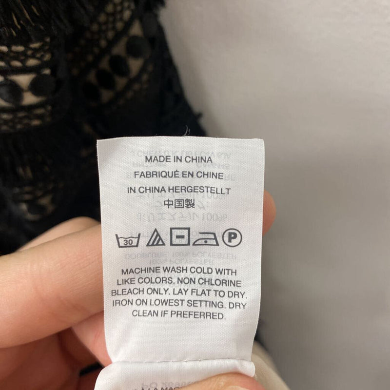 J CREW WOMEN'S DRESS black cream 8