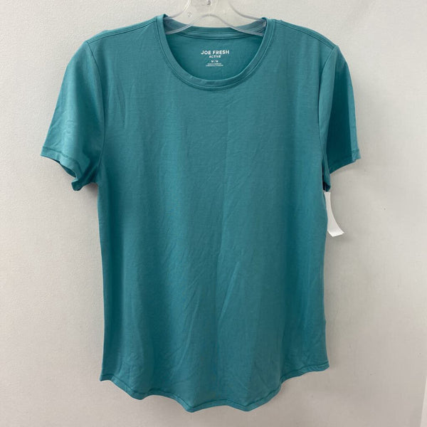 JOE FRESH WOMEN'S ACTIVE TOP turquoise M