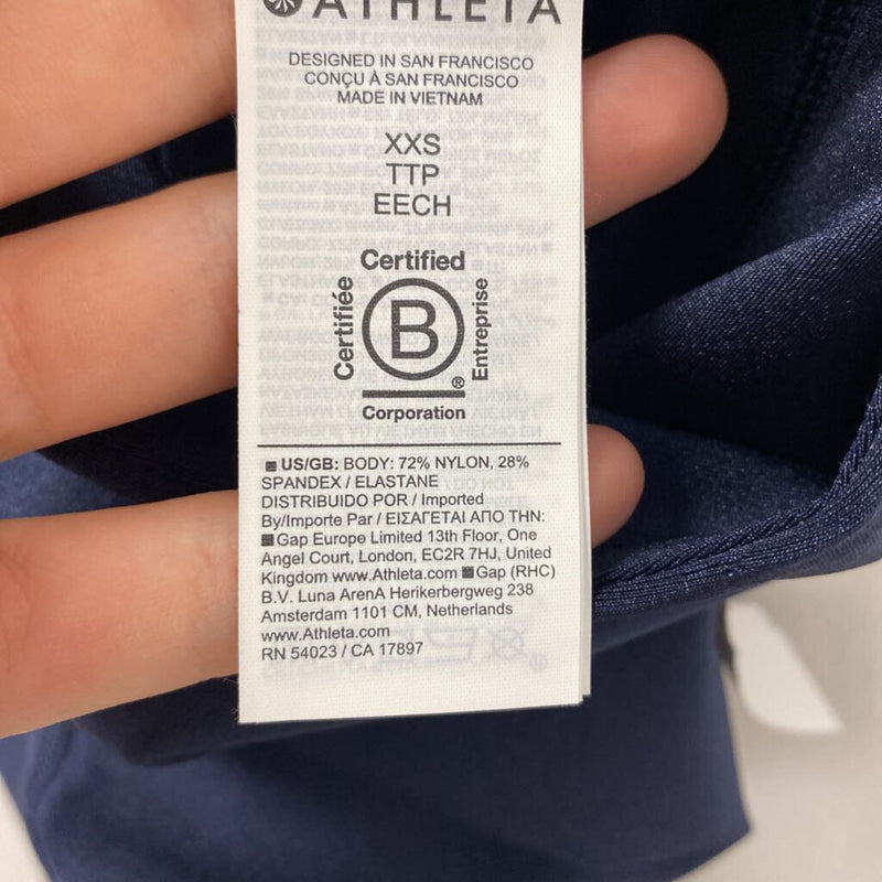 ATHLETA WOMEN'S ACTIVE BOTTOM navy XXS