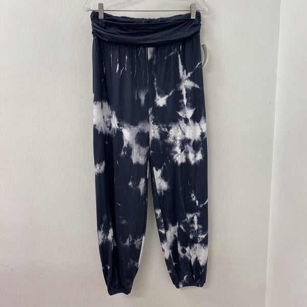 WOMEN'S PANTS black white M