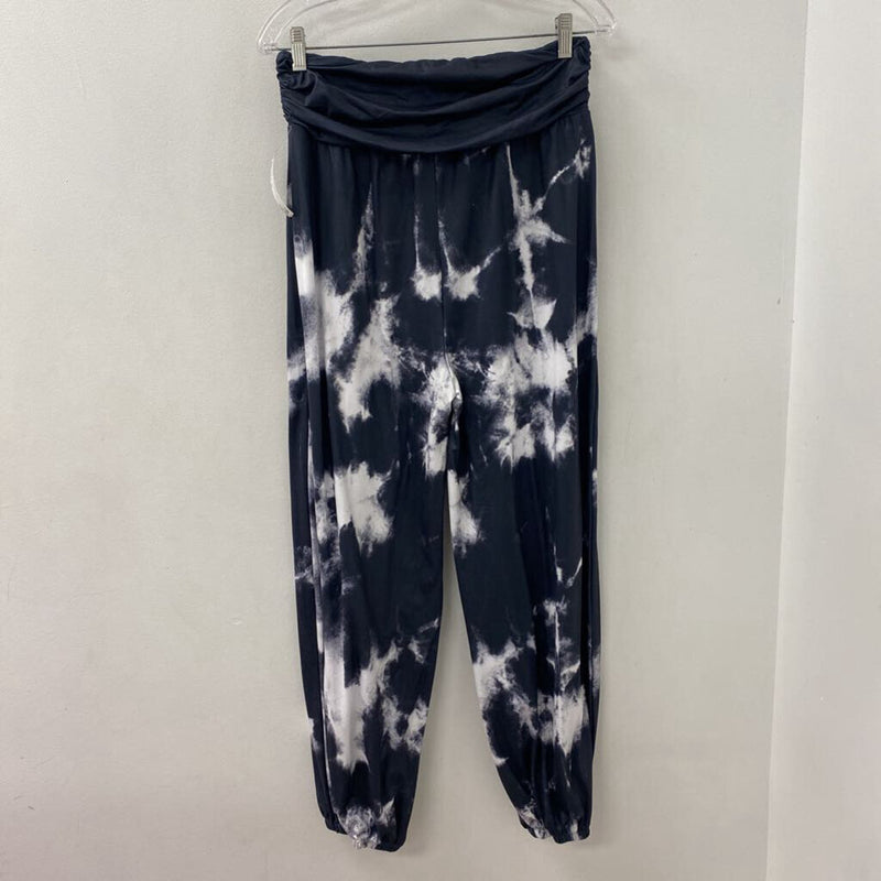 WOMEN'S PANTS black white M