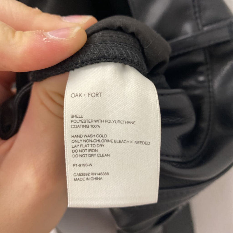 OAK + FORT WOMEN'S PANTS black 12