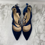 NINE WEST WOMEN'S HEELS navy 8