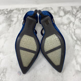 NINE WEST WOMEN'S HEELS navy 8