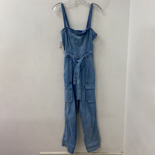 FREE PEOPLE WOMEN'S JUMPSUIT blue XS