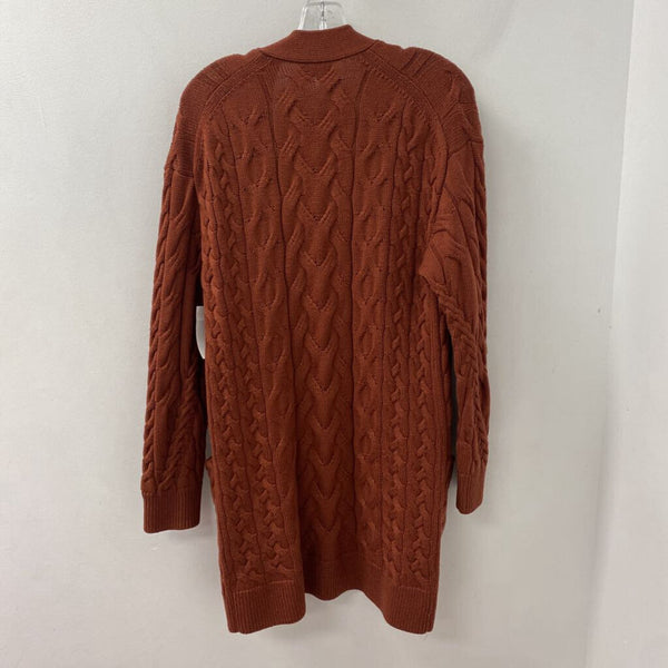 WILFRED WOMEN'S CARDIGAN rust XS