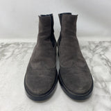 TOD'S WOMEN'S BOOTS grey black 38