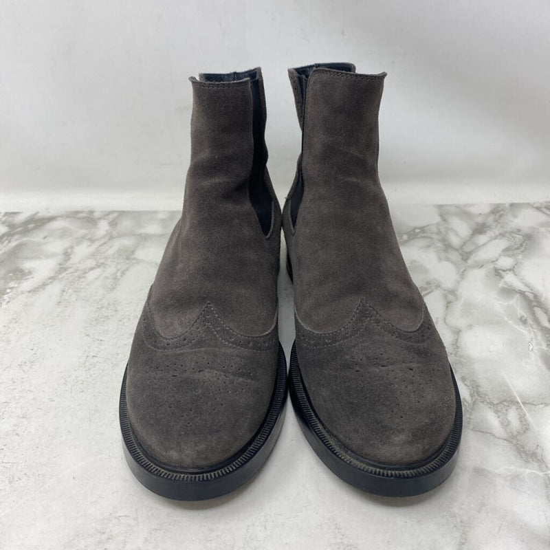 TOD'S WOMEN'S BOOTS grey black 38