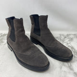 TOD'S WOMEN'S BOOTS grey black 38