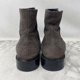 TOD'S WOMEN'S BOOTS grey black 38