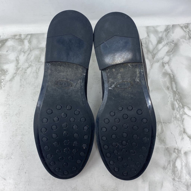 TOD'S WOMEN'S BOOTS grey black 38