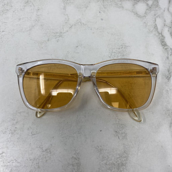 GUCCI WOMEN'S SUNGLASSES clear gold