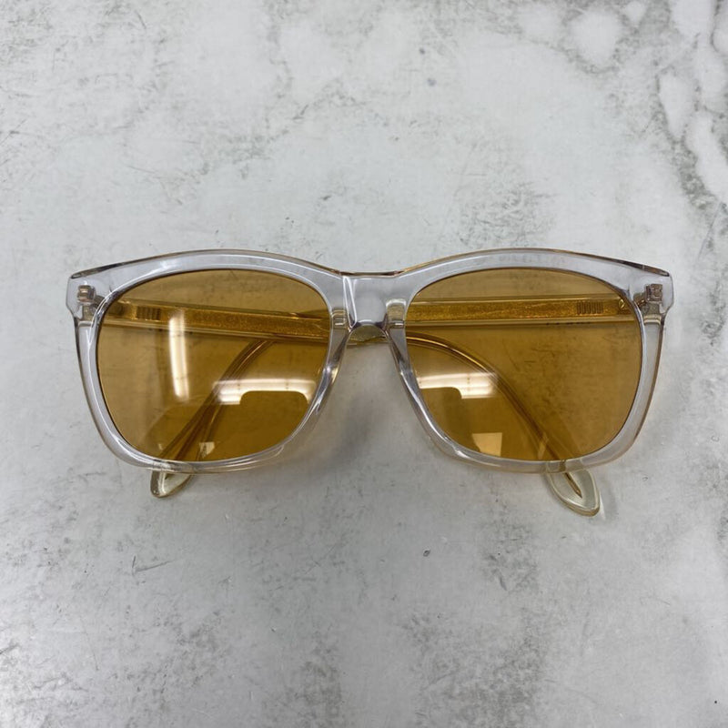 GUCCI WOMEN'S SUNGLASSES clear gold