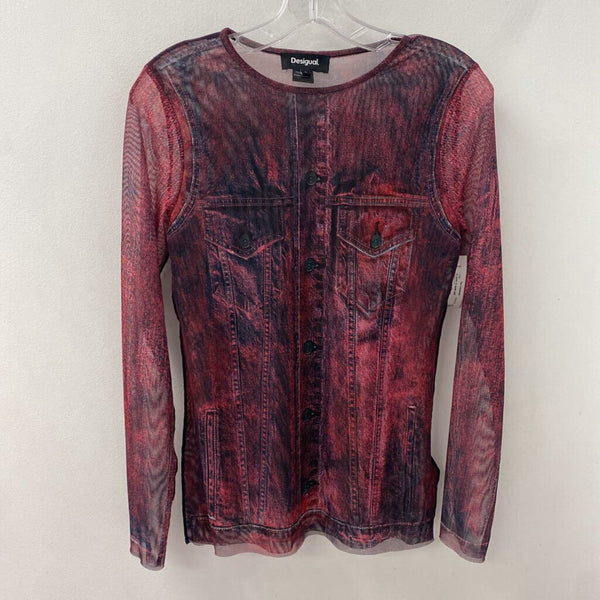 DESIGUAL WOMEN'S TOP pink L