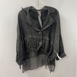 Sanctamuerte WOMEN'S BLAZER/JACKET grey 1/M