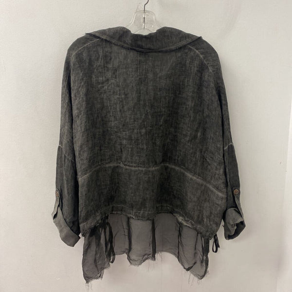 Sanctamuerte WOMEN'S BLAZER/JACKET grey 1/M