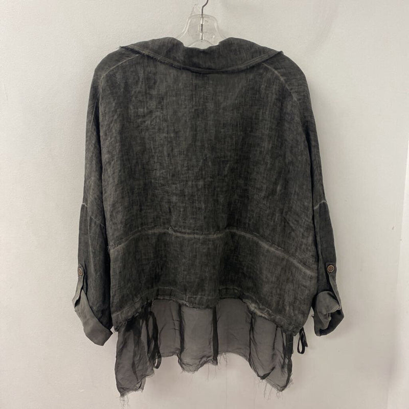 Sanctamuerte WOMEN'S BLAZER/JACKET grey 1/M