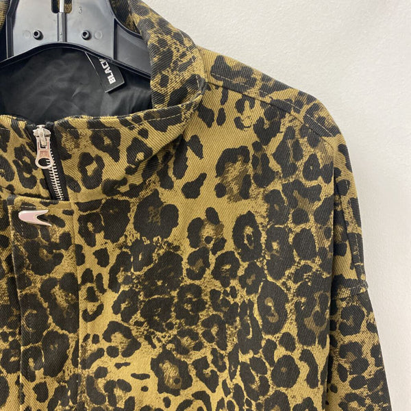 WOMEN'S BLAZER/JACKET brown black M