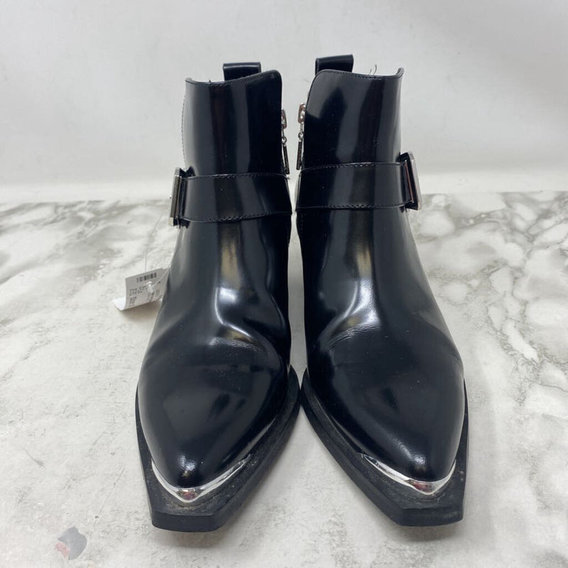WISHBONE WOMEN'S BOOTS black silver 8