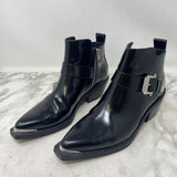 WISHBONE WOMEN'S BOOTS black silver 8