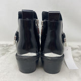 WISHBONE WOMEN'S BOOTS black silver 8
