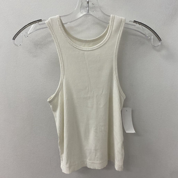 OAK + FORT WOMEN'S TANK/CAMI white XS