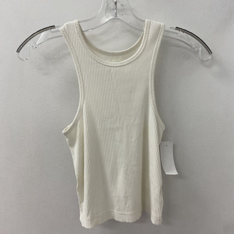 OAK + FORT WOMEN'S TANK/CAMI white XS