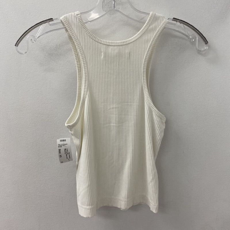 OAK + FORT WOMEN'S TANK/CAMI white XS