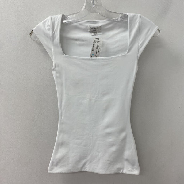 ARITZIA WOMEN'S TOP white XS